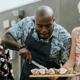Thoughtful details to elevate your lifestyle people grilling food